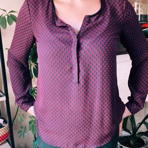 Women's Patterned Blouse